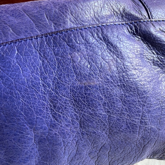 Price Firm - Authentic Balenciaga Giant Part Time in Bleu Lavande Lambskin - Picture 10 of 16